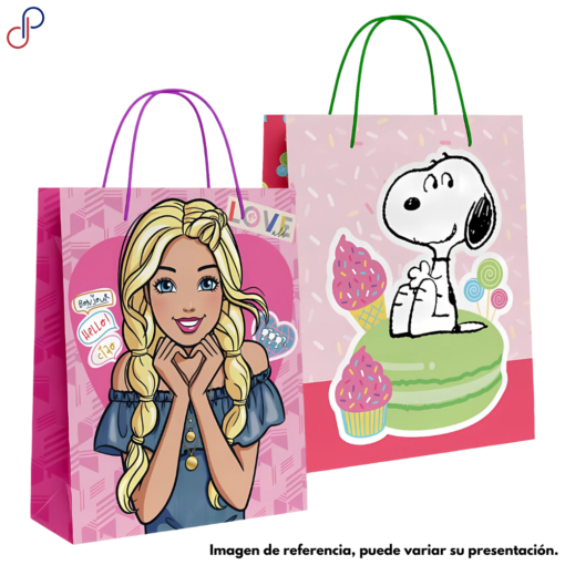 Bolsa De Regalo Primavera Personajes Niña
