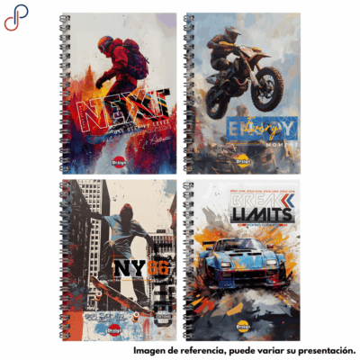 Cuaderno Lukis Argollado Pequeño Desing