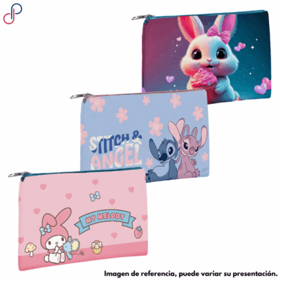 Cartuchera Scribe 1 Bolsillo Niña - Licencias