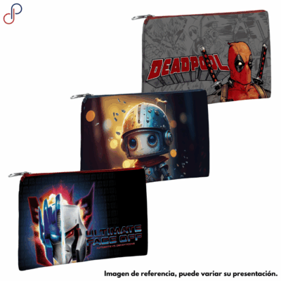 Cartuchera Scribe 1 Bolsillo Niño - Licencias