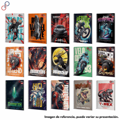 Cuaderno Q-Nota Argollado Grande Masculino