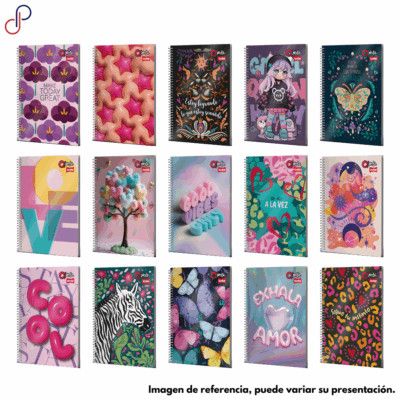 Cuaderno Q-Nota Argollado Pequeño Femenino