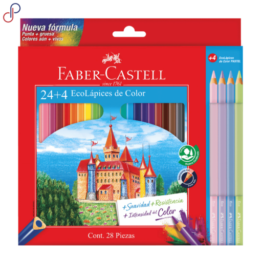 Colores Faber-Castell Triangulares x24