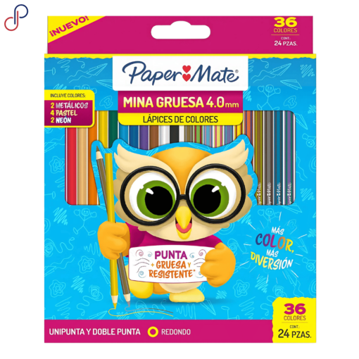 Colores Paper Mate x24 Piezas 36 Colores