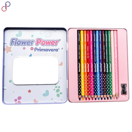 Colores Primavera Flower Power Caja Metálica x13 - Imagen 2