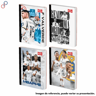 Cuaderno Scribe Cosido Real Madrid
