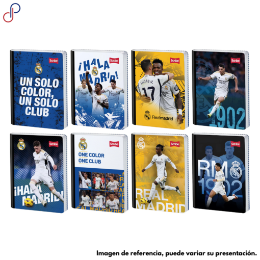 Cuaderno Scribe Cosido Real Madrid