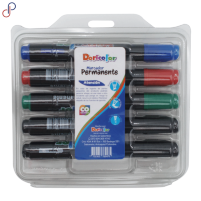 Marcadores Doricolor Permanentes x5