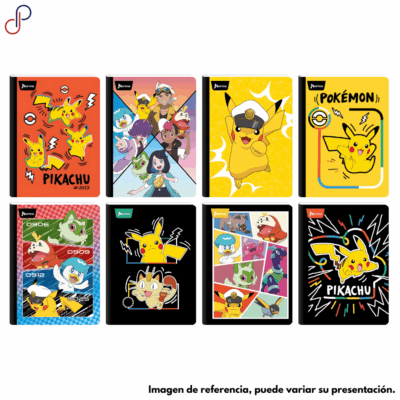 Cuaderno Norma Cosido Pokemon