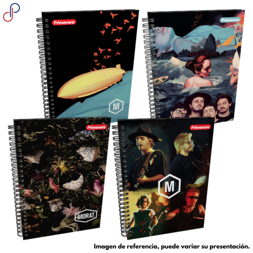 Cuaderno Primavera Argollado Grande Morat