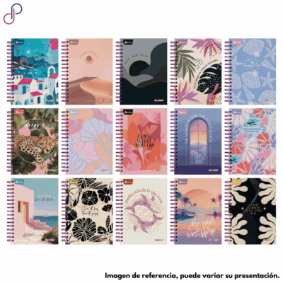 Cuaderno X-Presarte Argollado Durabook Multimaterias Femenino
