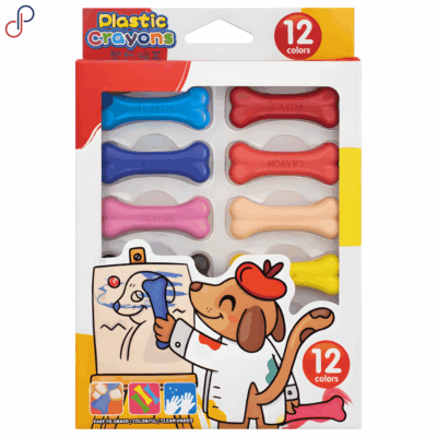 Crayones Plastic Huesos x12