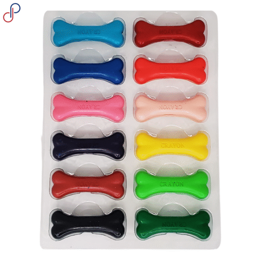 Crayones Plastic Huesos x12 - Imagen 2