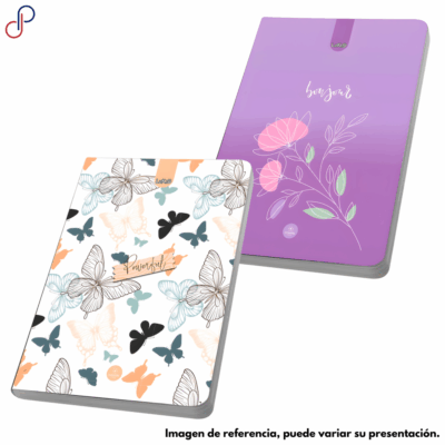 Cuaderno Lukis Cosido Pasta Dura Flores