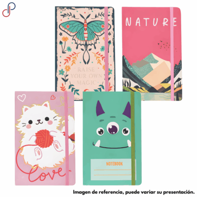 Agenda con Caucho - Diseños