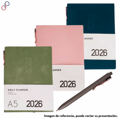 Agenda Diaria 2026 con Esfero - 163