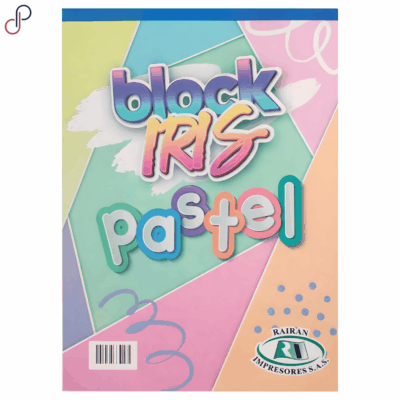 Block Iris Rairan Carta Pastel