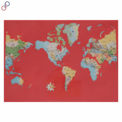 Plantilla Mapamundi Planisferio