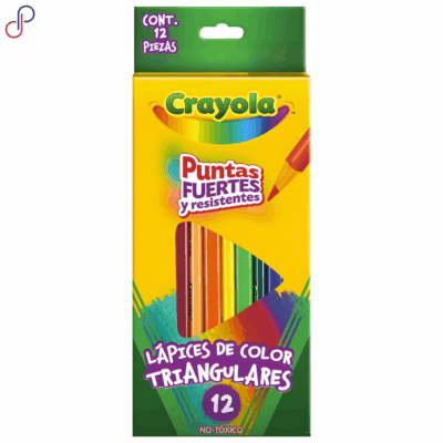 Colores Crayola Triangulares x12