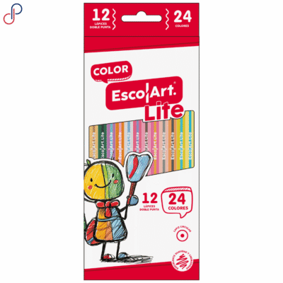 Colores Escolart Lite Doble Punta x12
