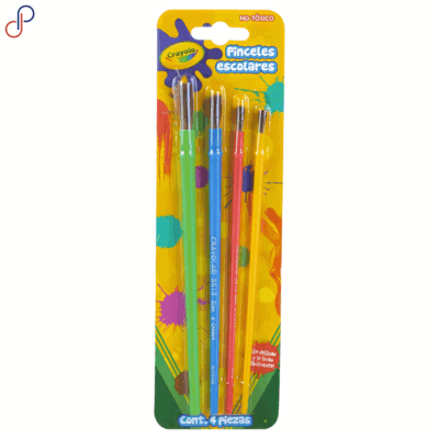 Set de Pinceles Crayola x4