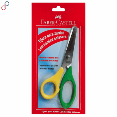 Tijeras Faber-Castell Escolares para Zurdos