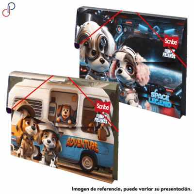 Carpeta Scribe Fuelle Funny Friends