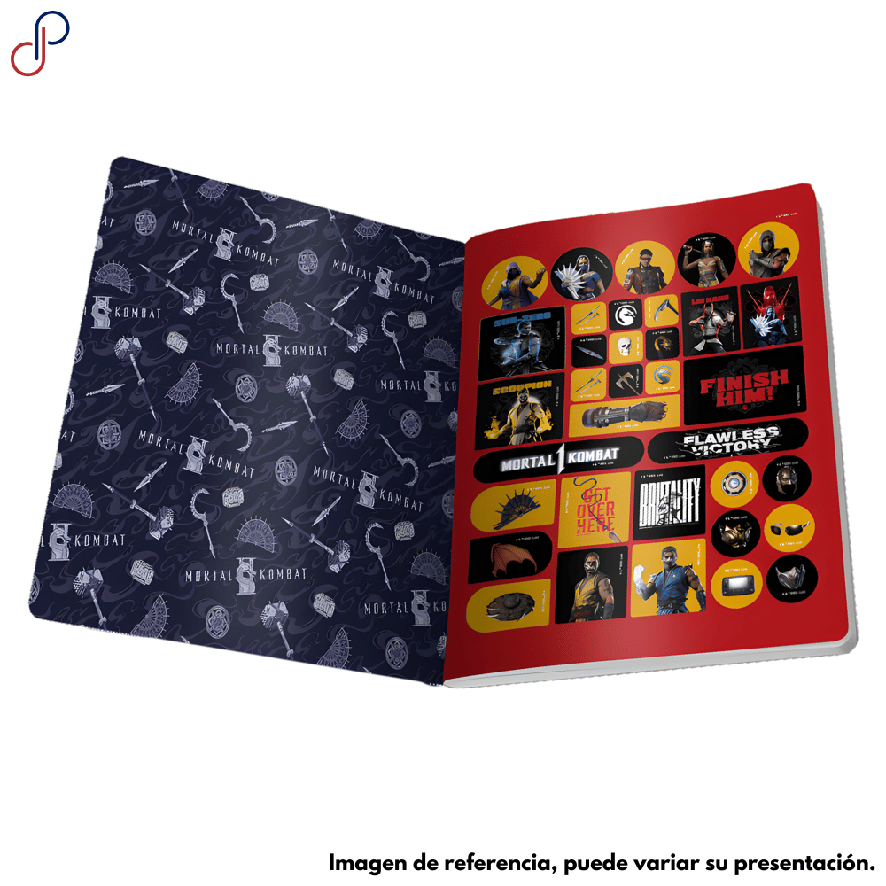 Cuaderno Master Cosido Mortal Kombat - Imagen 2