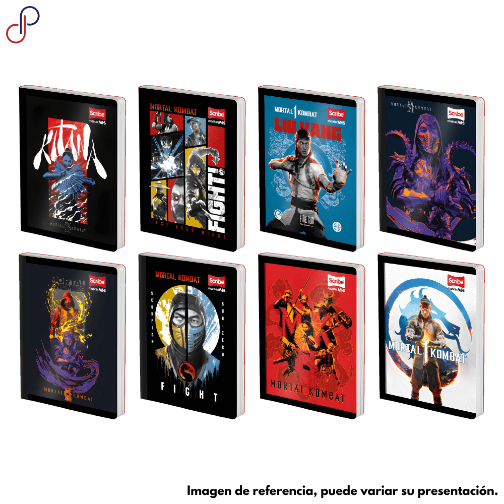 Cuaderno Master Cosido Mortal Kombat