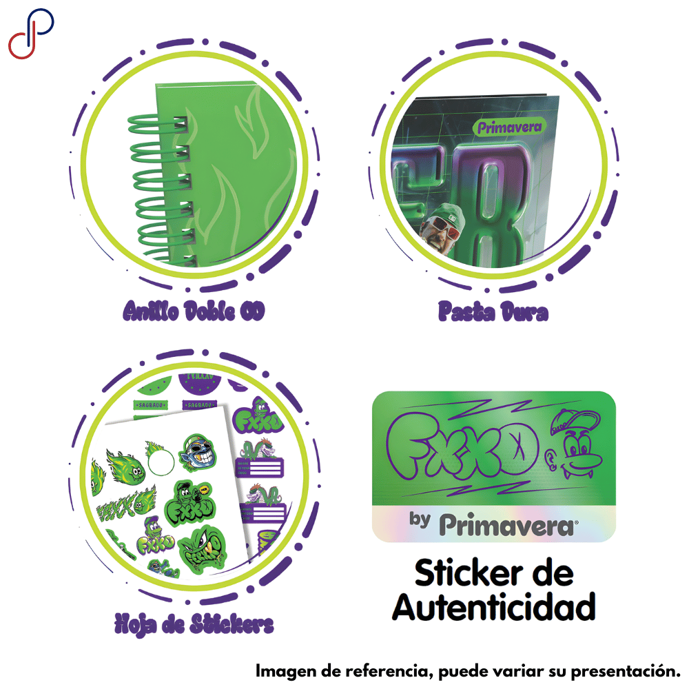 Cuaderno Primavera Argollado Grande FERXXO - Imagen 3