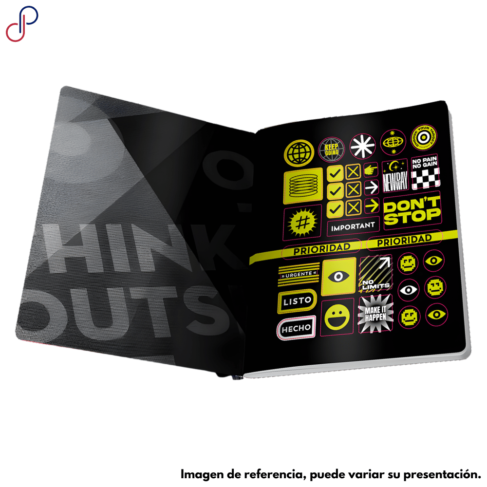 Cuaderno Scribe Cosido Inblack - Imagen 2