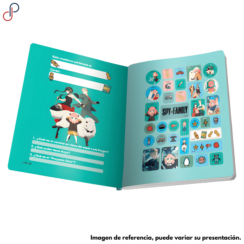 Cuaderno Scribe Cosido Spy x Family - Imagen 2