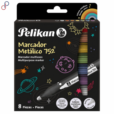 Marcador Pelikan Metálico 752 Surtido x8