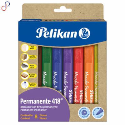 Marcadores Pelikan 418 x8