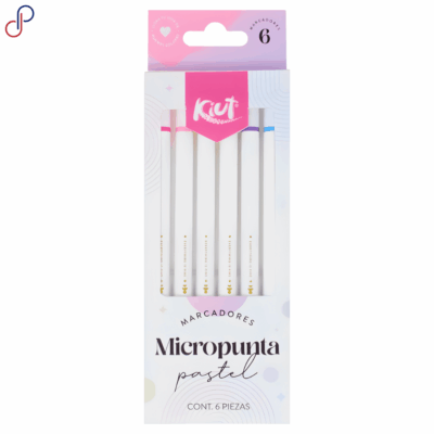 Micropuntas Kiut Pastel x6
