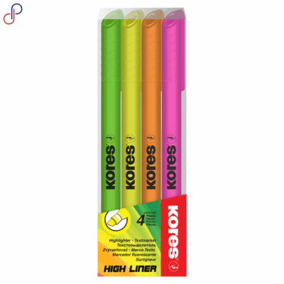 Resaltadores Kores x4