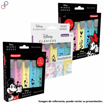 Resaltadores Primavera Mickey / Minnie / Disney