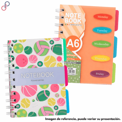 Libreta A6 con Separador