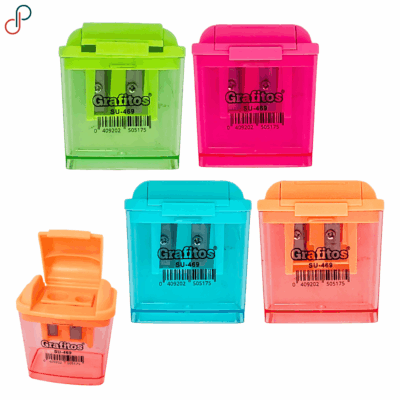 Tajalápiz Grafitos Basurerito Doble Servicio x12