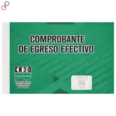 Comprobante de Egreso Efectivo