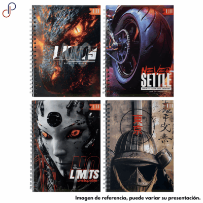 Cuaderno Blue Argollado Multimaterias Hombre