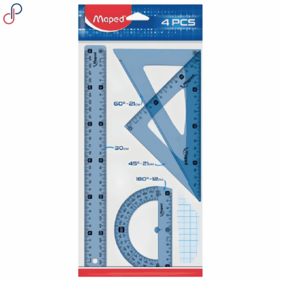 Juego Geométrico Maped 30cm x4