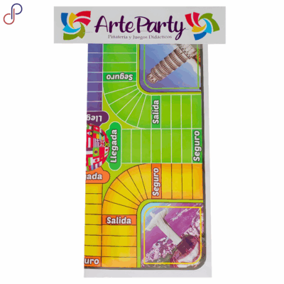 Parqués de Cartón 4 Puestos