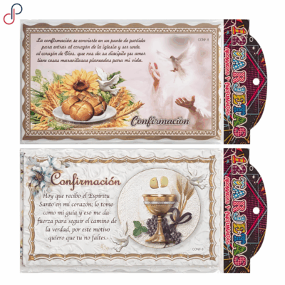 Tarjeta de Invitación Confirmación x12