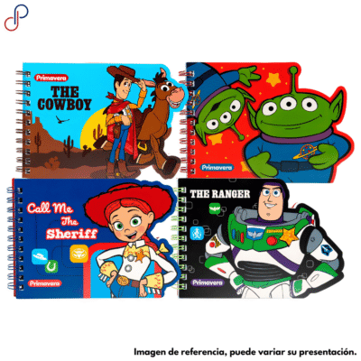 Cuaderno Primavera Troquelado Toy Story