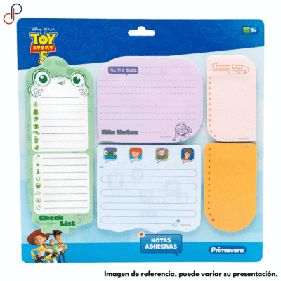 Set de Notas Adhesivas Primavera Toy Story