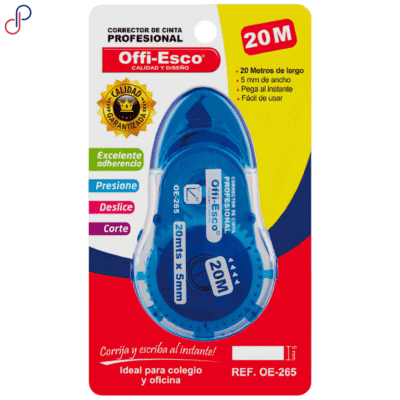Corrector de Cinta Offi-Esco 265 x20 Metros