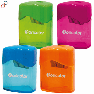 Tajalápiz Doricolor Doble Servicio Triangular