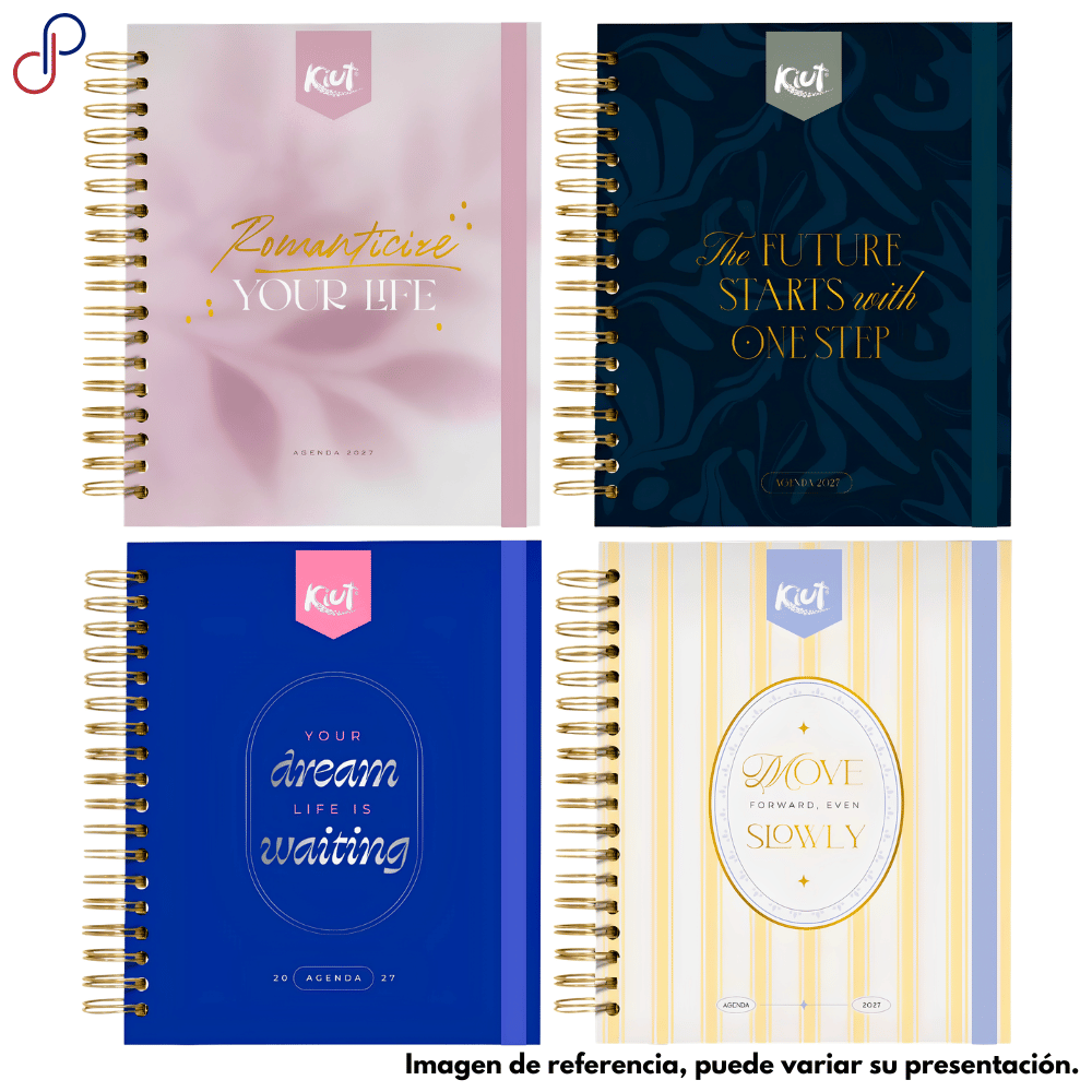 Agenda Kiut Premium 2027 con Caja
